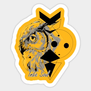 Indie Soul Gray Sticker